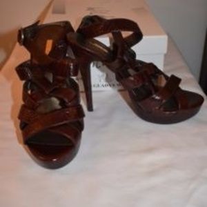 Never Worn Wild Pair - Strappy Sandal w/Platform